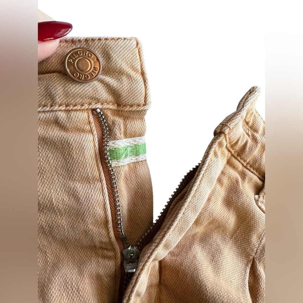 Anthropology Pilcro The Breaker Barrel Leg Jeans sz 29 copper shade preloved - Picture 12 of 14